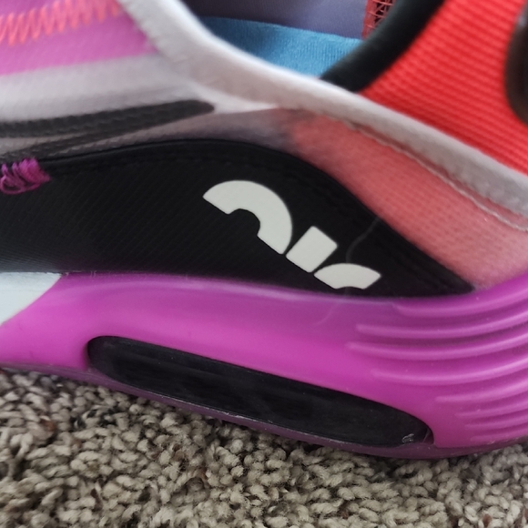 Pink and Purple Athletic Sneakers - Picture 3 of 8